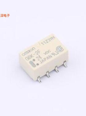 G6K-2F-TR DC24|原装SMD,6.5x10mmRELAY TELECOM DPDT 1A 24