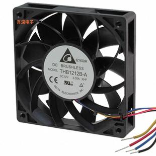 AXHF 12VDC 12VDCFAN 120X25.4MM WIRE AXIAL THB1212B