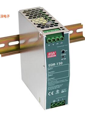 EDR-150-24|AC 和 DCAC/DC DIN RAIL SUPPLY 24V 156