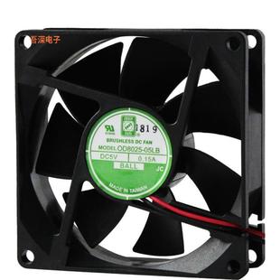 24HBXE 24VDC 24VDCFAN 80X25MM WIRE AXIAL OD8025