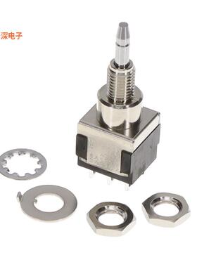 MPA 206 R |面板安装，后部SWITCH PUSHBUTTON 2-POLE ON-MOM