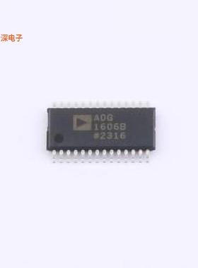 ADG1606BRUZ |原装TSSOP-28IC MUX 16:1 5OHM 28TSSOP