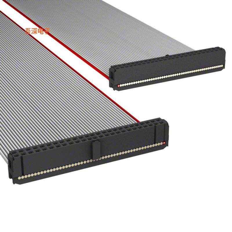 A3CCH-5018G |插口至插口IDC CABLE - AKC50H/AE50G/AKC50H