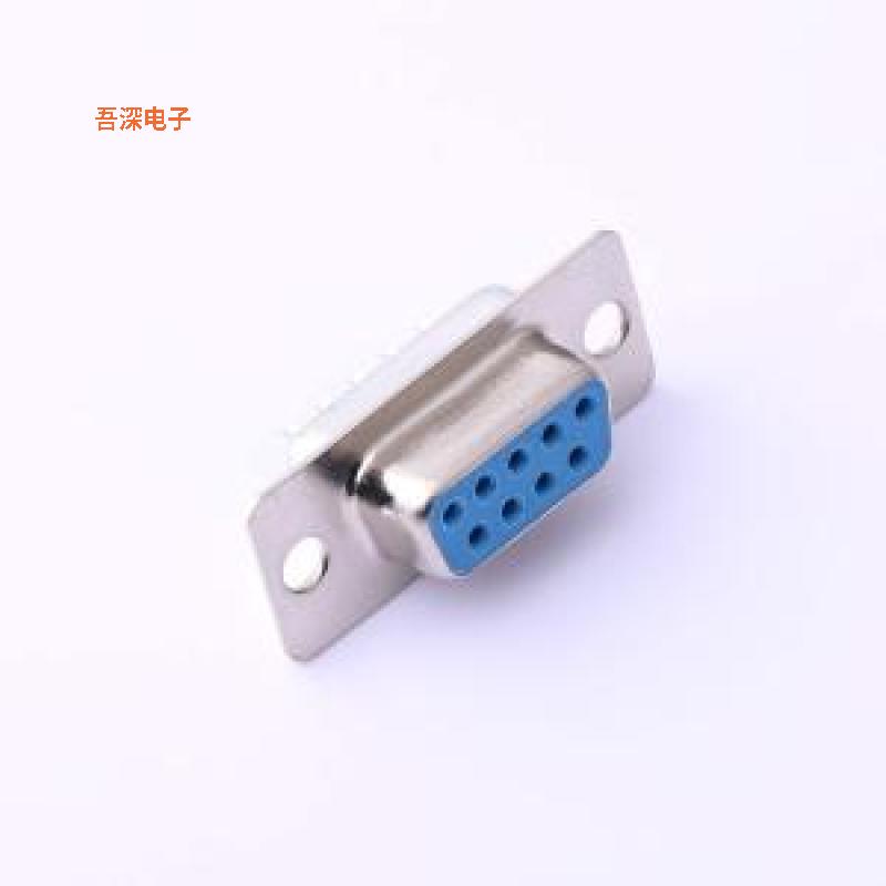 X0109FT7BL1 |蓝胶,光孔焊线式D-Sub/VGA插件