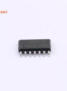 CD4072BDTR(XBLW)|原装SOP-14逻辑