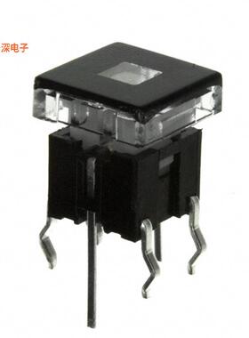 TL1240RQ2JBLK |SPST-NOSWITCH TACTILE SPST-NO 0.05A 12V