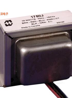 1750J |31.11：1AUDIO XFMR 4KCT / 4 CHAS MNT