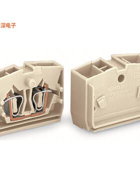 264-231|中等TERM BLK 4POS GRA