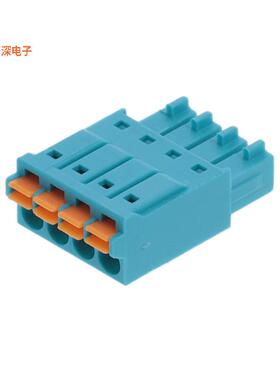 TBP03P2-350-04BEOR |原装全新TERM BLOCK PLUG 4POS 3.50MM