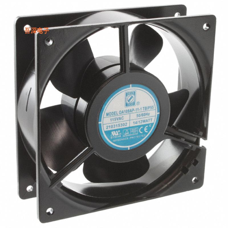 OA109AP-11-1TBIP55 |115VACFAN AXIAL 120X38MM 115VAC TERM