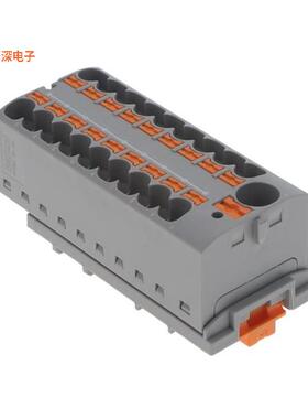 3273636 |中等TERM BLK 19POS GRAY