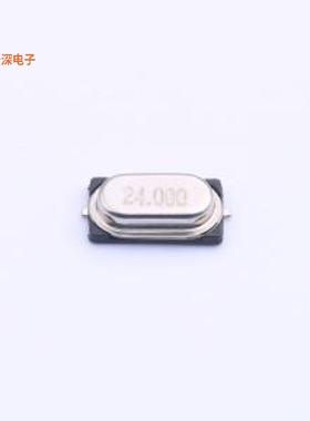 24M 20PF 10PPM |石英晶体谐振器无源晶振HC-49S-SMD-2P-Mini