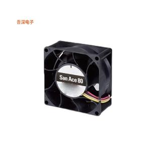 12VDC 9HVB0812P1G001 80X38MM AXIAL WIRE 12VDCFAN