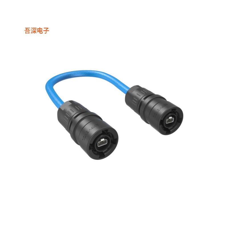 MSPEC6P2BC010 |圆形线缆SPE IP67 CABLE ASSEMBLY, IP67 PL