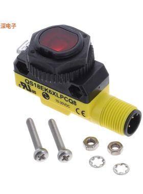QS18EK6XLPCQ8 |回射QS18 SERIES CLEAR OBJECT SENSOR;