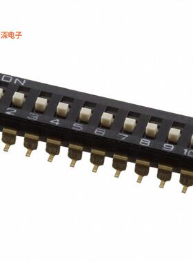 A6S-0104-H |SPSTSWITCH SLIDE DIP SPST 0.025A 24V