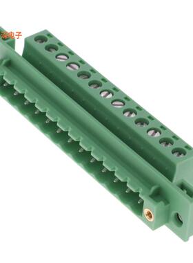 1095729 |接头，公引脚TERM BLK 13POS GREEN
