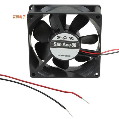 9G0824G102 |24VDCFAN AXIAL 80X38MM 24VDC WIRE