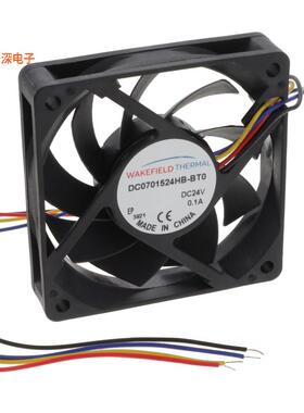 DC0701524H2B-BT0|24VDCFAN 70X15MM 24VDC PWM/TAC