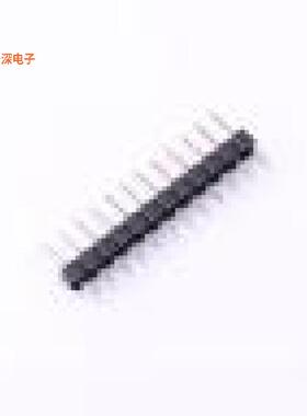 DZ200R-11-12-39 |2.0mm 1x12P直插 方针排针插件,P=2mm