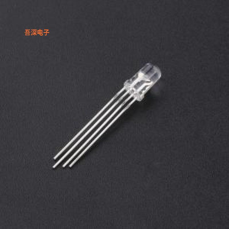 XL-A504RGBC |F5七彩长脚透明共阴RGB 插件,D=5mm