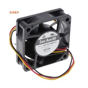 24VDC 9GA0624M6001 60X20MM AXIAL WIRE 24VDCFAN