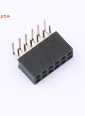 B254YD-ZS06P-PC032 |原装弯插,P=2.54mm排母