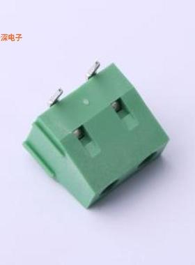 DB128R-7.62-2P-GN-S |原装弯插,P=7.62mm螺钉式接线