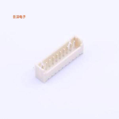 1.25T-10P-WP |原装弯插,P=1.25mm线对板针座