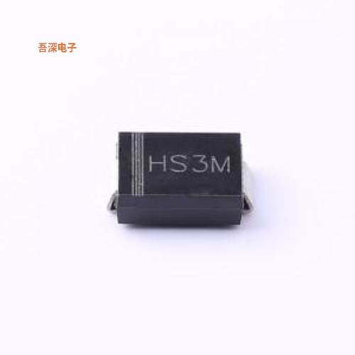 HS3M |原装SMC(DO-214AB)DIODE STANDARD 1000V 3A DO214AB