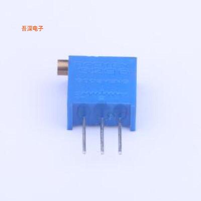 3296X-1-102 |原装插件-3P,9.5x4.9mm可调/电位