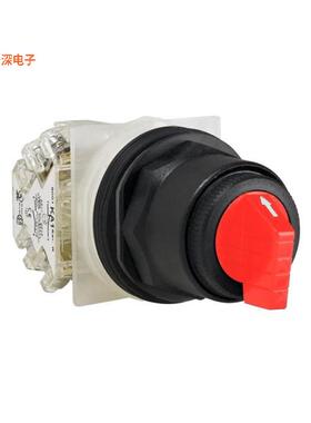 9001SK43J35RH2 |标准SWITCH SELECTOR 3POS DPDT