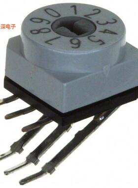 PT65101L508 |BCDSWITCH ROTARY DIP BCD 0.15A 24V