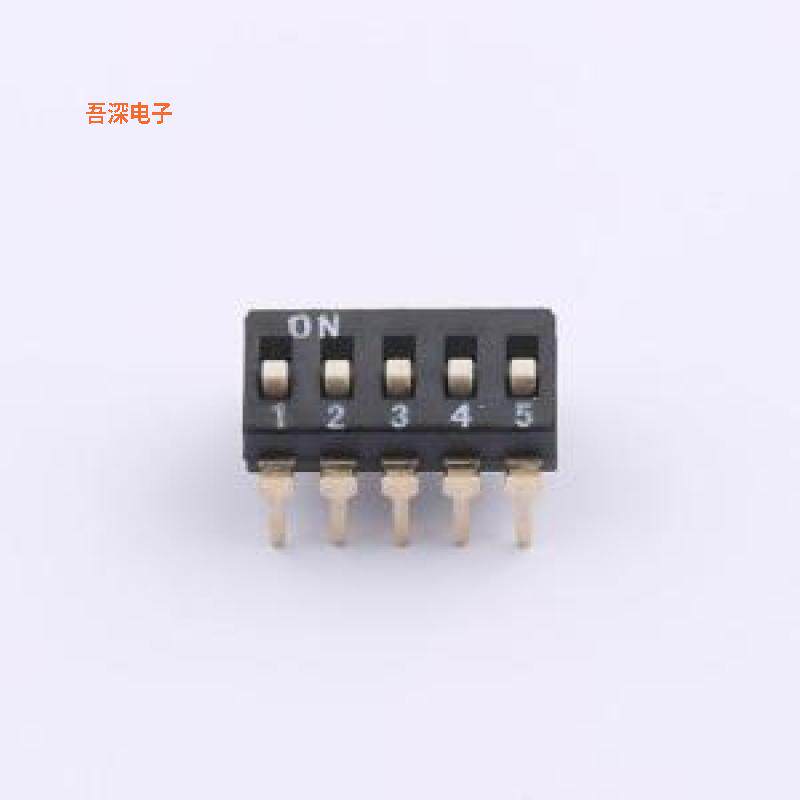 DSIC-05-LD-GET |IC双列插件型高柄拨码插件,P=2.54mm