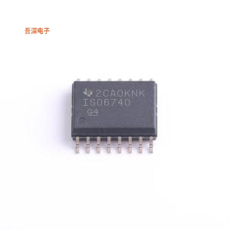 ISO6740DWR |原装SOIC-16DG ISO 5KV 4CH CAN/RS232 16-SOIC