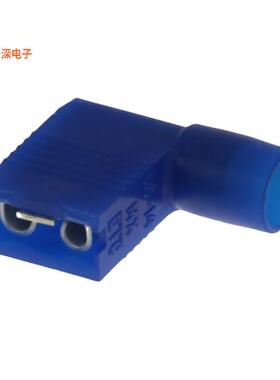 0190060014 |成角度 - 90°，旗形CONN QC RCPT 14-16AWG 0.250