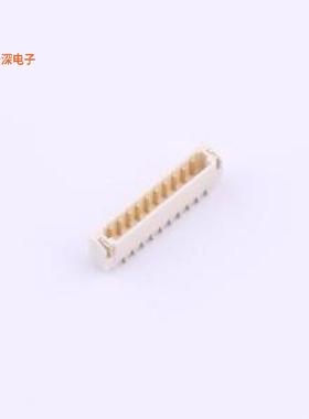 XDWF-A0800WR-S-10P |原装SMD,P=0.8mm线对板针座