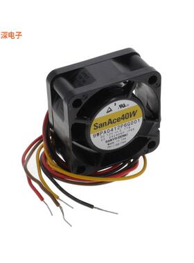 9WPA0412P6G001 |12VDCFAN AXIAL 40X20MM 12VDC WIRE