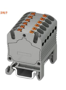 3002914|中等TERM BLK 12POS GRA