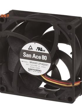 9RA0824S40011 |24VDCFAN AXIAL 80X25MM 24VDC WIRE