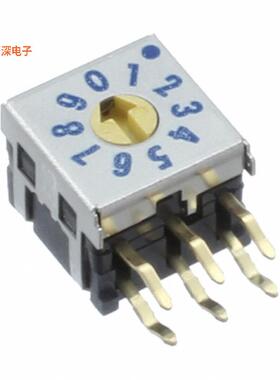 DRR7010C |BCDSWITCH ROTARY DIP BCD 0.03A 15V