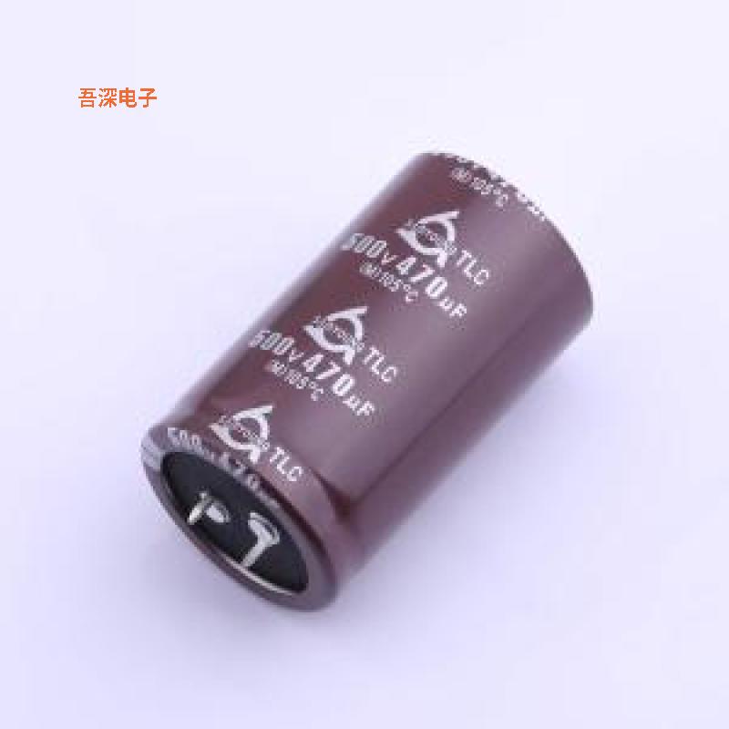 TLC500V470M35*60 |原装插件,D35xL60mm牛角型电解