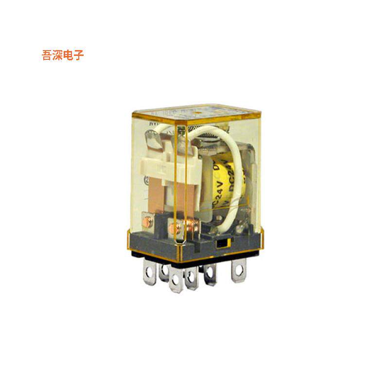 RH2B-ULAC24V |可插RELAY GEN PURPOSE DPDT 10A 24V