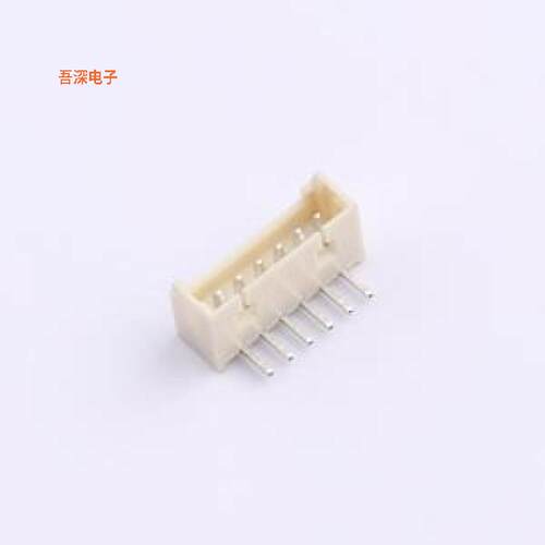 XD-1.25-6AW |配套XD-1.25-6Y线对板针座弯插,P=1.25mm