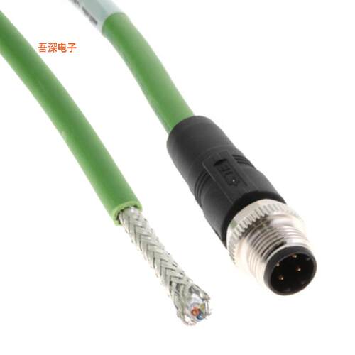 TAD14145101-002 |插座CIRC CBL 4POS RCPT TO WIRE 3.28'