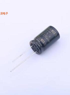 RFS-25V221MI5# |原装插件,D12.5xL20mm直插铝电解