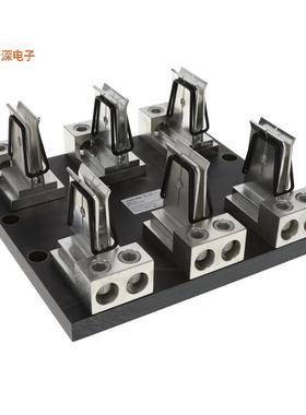 6633J |底座安装FUSE BLOCK,CLASS J SPRING REINFO