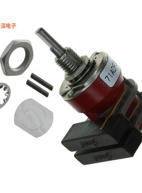 71ADF36-02-1-AJN |2 ~ 10SWITCH ROTARY 2-10POS 250MA 115V