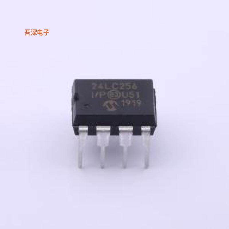 24LC256-I/P |原装PDIP-8IC EEPROM 256KBIT I2C 8DIP