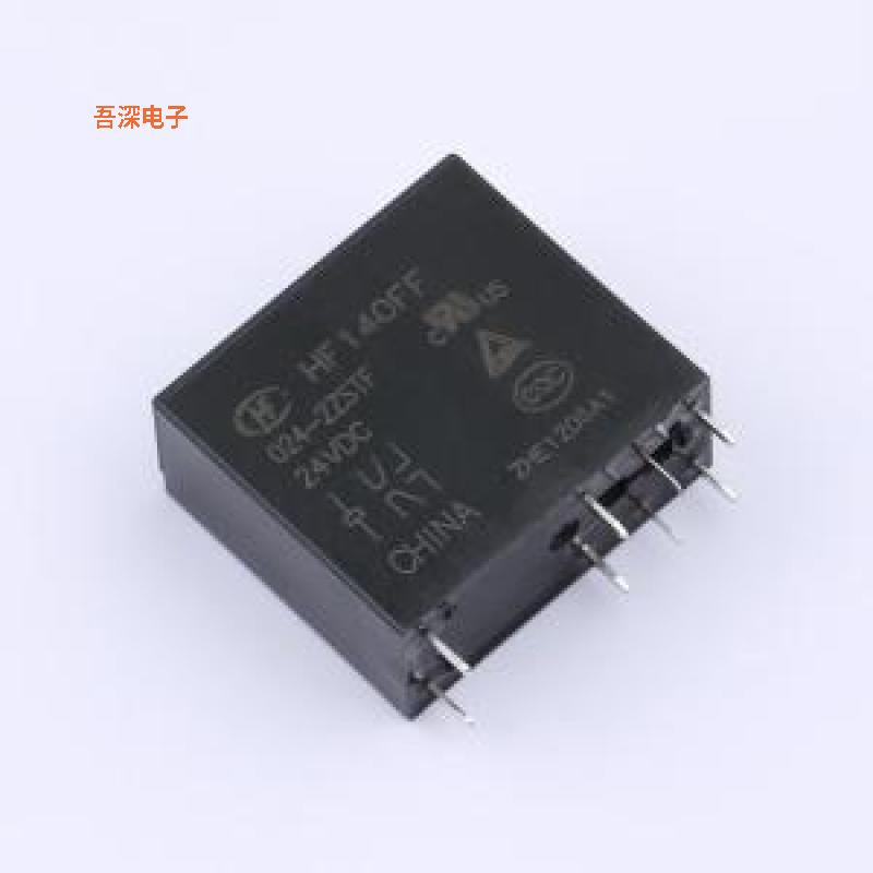 HF140FF/024-2ZSTF |原装DIP,13x29mm功率继电器